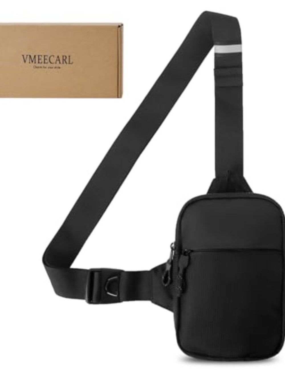 Mini Sling Crossbody Bag Waterproof Nylon Unisex Sports Travel